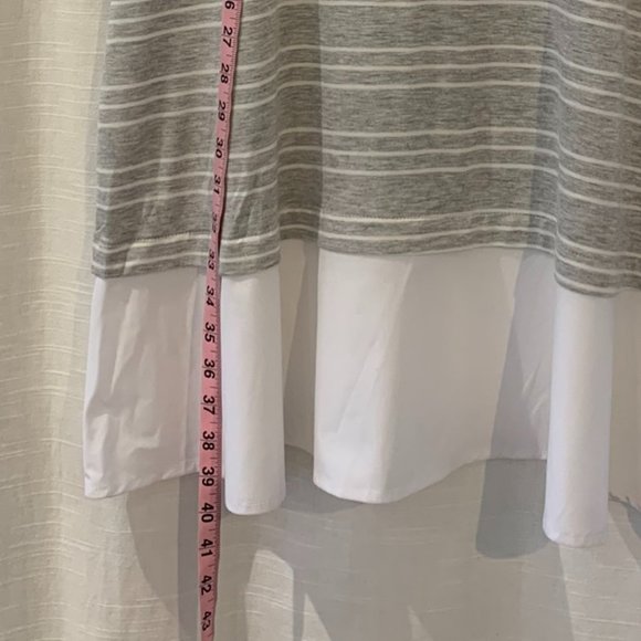 NWT Spense Tee Dress, Gray, Women's Med - Picture 3 of 9